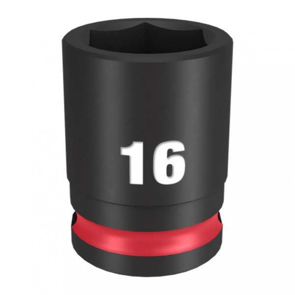 Milwaukee 49666140 - 3/8" Drive 16mm Standard 6 Point Shockwave Impact Socket Sockets & Accessories