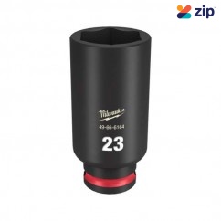 Milwaukee 49666164 - 3/8" Drive 23mm Deep 6 Point Impact Socket