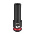Milwaukee 49666222 - 1/2" Drive 1/2" Deep 6 Point Impact Socket Sockets & Accessories