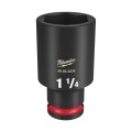 Milwaukee 49666234 - 1/2" Drive 1-1/4" Deep 6 Point Impact Socket Sockets & Accessories