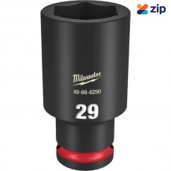 Milwaukee 49666290 - 1/2" Drive 29mm Deep 6 Point Impact Socket Sockets & Accessories
