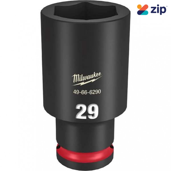 Milwaukee 49666290 - 1/2" Drive 29mm Deep 6 Point Impact Socket Sockets & Accessories