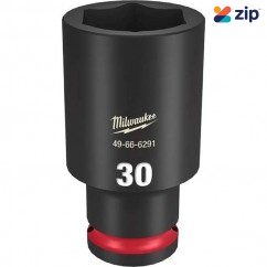 Milwaukee 49666291 - 1/2" Drive 30mm Deep 6 Point Impact Socket Sockets & Accessories