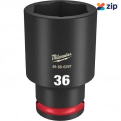 Milwaukee 49666297 - 1/2" Drive 36mm Deep 6 Point Impact Socket Sockets & Accessories