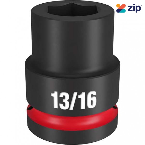 Milwaukee 49666304 - 3/4" Drive 13/16" Standard 6 Point Impact Socket Sockets & Accessories