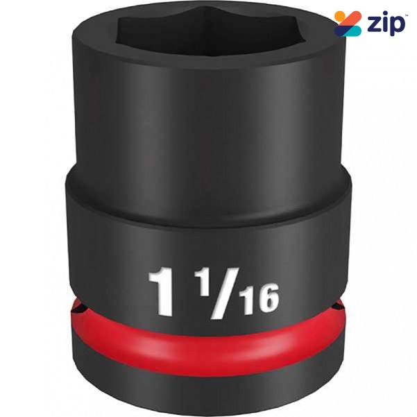 Milwaukee 49666308 - 3/4" Drive 1-1/16" Standard 6 Point Impact Socket Sockets & Accessories