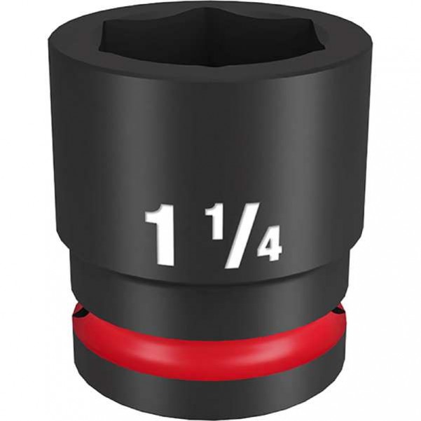 Milwaukee 49666311 - 3/4" Drive 1-1/4" Standard 6 Point Impact Socket Sockets & Accessories