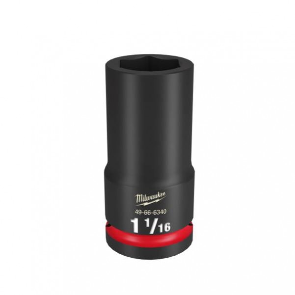 Milwaukee 49666340 - 3/4" Drive 1-1/16" Deep 6 Point Impact Socket Sockets & Accessories