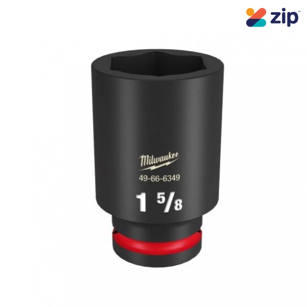 Milwaukee 49666349 - 3/4" Drive 1-5/8" Deep 6 Point Impact Socket Sockets & Accessories