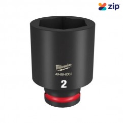 Milwaukee 49666355 - 3/4" Drive 2" Deep 6 Point Impact Socket Sockets & Accessories