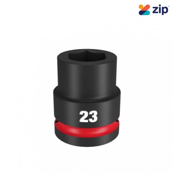 Milwaukee 49666361 - 3/4" Drive 23mm Standard 6 Point Impact Socket Sockets & Accessories