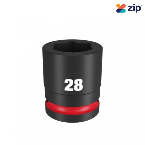 Milwaukee 49666366 - 3/4" Drive 28mm Standard 6 Point Impact Socket Sockets & Accessories