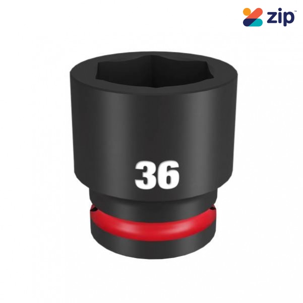 Milwaukee 49666374 - 3/4" Drive 36mm Standard 6 Point Impact Socket Sockets & Accessories