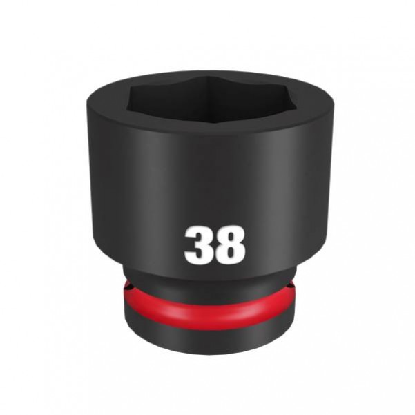 Milwaukee 49666376 - 3/4" Drive 38mm Standard 6 Point Impact Socket Sockets & Accessories