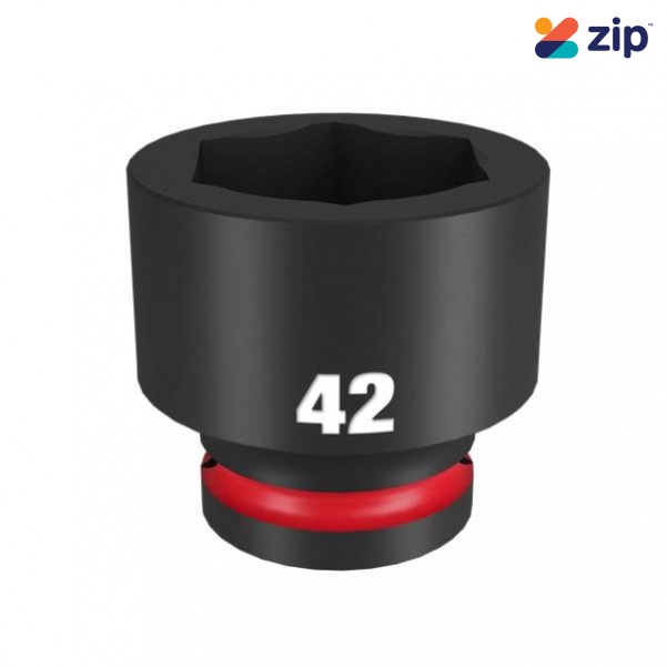 Milwaukee 49666380 - 3/4" Drive 42mm Standard 6 Point Impact Socket Sockets & Accessories