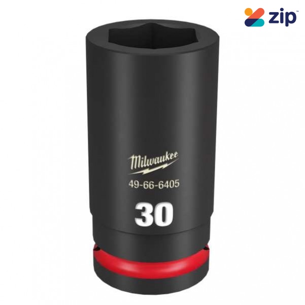 Milwaukee 49666405 - 3/4" Drive 30mm Deep 6 Point Impact Socket Sockets & Accessories