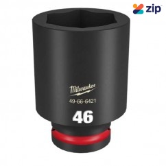 Milwaukee 49666421 - 3/4" Drive 46mm Deep 6 Point Impact Socket Sockets & Accessories