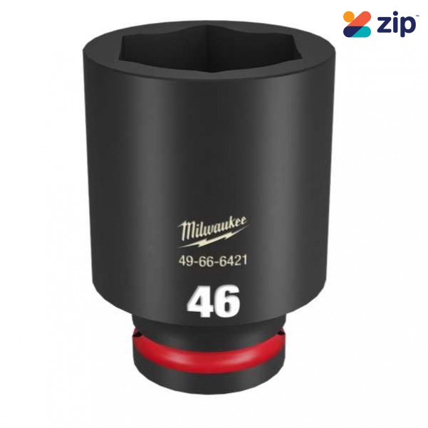 Milwaukee 49666421 - 3/4" Drive 46mm Deep 6 Point Impact Socket Sockets & Accessories