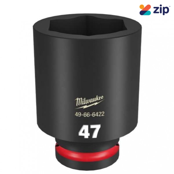 Milwaukee 49666422 - 3/4" Drive 47mm Deep 6 Point Impact Socket Sockets & Accessories