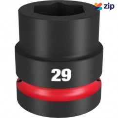 Milwaukee 49666594 - 1" Drive 29mm Standard 6 Point Impact Socket Sockets & Accessories