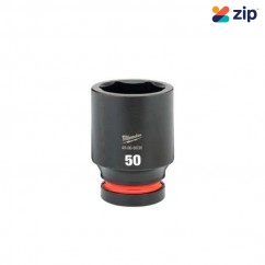 Milwaukee 49666636 - 1" Drive 50mm Deep 6 Point Impact Socket Sockets & Accessories