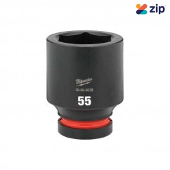 Milwaukee 49666639 - 1" Drive 55mm Deep 6 Point Impact Socket Sockets & Accessories