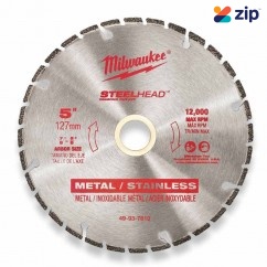 Milwaukee 49937810 - 125mm (5") Steelhead Diamond Cut-Off Blade