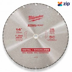 Milwaukee 49937840 - 350mm (14") Steelhead Diamond Cut-off Blade 