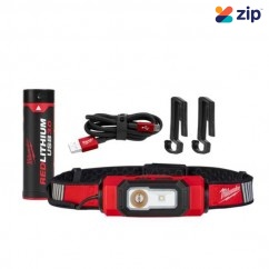 Milwaukee L4HLVIS301 - 4V 3.0Ah REDLITHIUM USB Rechargeable Beacon Hard Hat LED Headlamp Kit