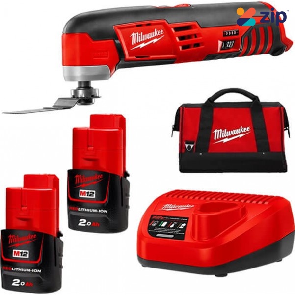 Milwaukee C12MT-202B - 12V Cordless Multi-Tool 2.0Ah Kit