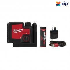 Milwaukee L43PL-301C - 3 Point Rechargeable USB REDLITHIUM Laser Kit