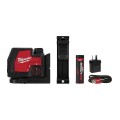 Milwaukee L4CLL-301C - Cross Line Rechargeable USB REDLITHIUM Laser Kit