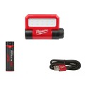 Milwaukee L4FFL-201 - 100/250/550 Lumens USB Folding Flood Light Kit