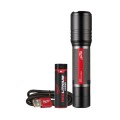 Milwaukee L4FL2000301- Red lithium™ USB Rechargeable Slide Focus Flashlight Kit