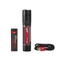 Milwaukee L4TMLED-201 - 1100 Lumens USB Rechargeable Twist Focus Flashlight Kit Torch with Rechargeable Batteries