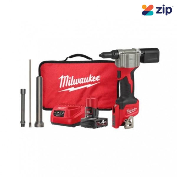 Milwaukee M12BPRT-401B - 12V M12 Rivet Tool Kit