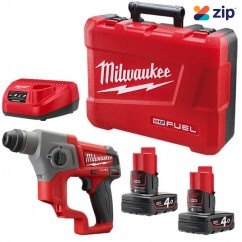 Milwaukee M12CH-402C - 12V Cordless M12 FUEL SDS Rotary Hammer Kit