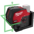 Milwaukee M12CPL-0C - Cross Line + 2 Plumb M12 Laser Skin