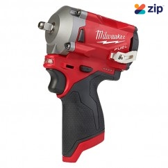 Milwaukee M12FIW38-0 - 12V 3/8" FUEL Stubby Impact Wrench Skin