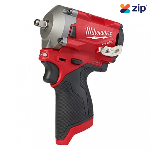 Milwaukee M12FIW38-0 - 12V 3/8" FUEL Stubby Impact Wrench Skin