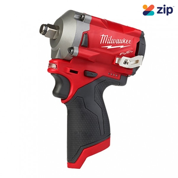Milwaukee M12FIWF12-0 - 12V 1/2” FUEL Stubby Impact Wrench Skin Impact Drivers/Drills