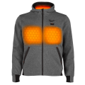 Milwaukee M12HH2GRY0 - 12V Li-ion Cordless Grey Heated Hoodie Skin - S-M-L-XL-XXL Milwaukee M12HH2GRY0 - 12V Li-ion Cordless Grey Heated Hoodie Skin - S-M-L-XL-XXL