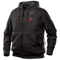 Milwaukee M12HHBLACK9-0S - 12V Cordless Black Heated Hoodie Skin - Small Size