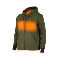 Milwaukee M12HHGREEN40XL - 12V M12 Cordless Green Heated Hoodie Skin - XL