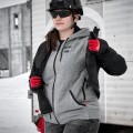 Milwaukee M12HHWGREY10S - 12V M12 Cordless Grey Women's Heated Hoodie Skin - S