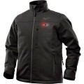 Milwaukee M12HJBLACK9-0XXL - 12V Cordless Black Heated Jacket Skin - 2XL Size