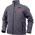 Milwaukee M12HJGREY9-0L - 12V Cordless Grey Heated Jacket Skin - Large Size