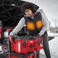 Milwaukee M12HPVWBLACK20L - 12V Li-ion Cordless AXIS Black Heated Women's Vest Skin - L Jackets