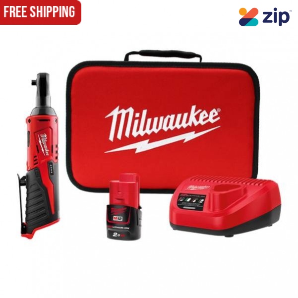 Milwaukee M12IR-201B - 12V 2.0Ah  3/8" M12 Cordless Ratchet Kit