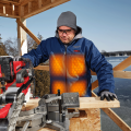 Milwaukee M12THJ2BLU0 - 12V Li-ion Cordless TOUGHSHELL Blue Heated Jacket Skin - S-M-L-XL-XXL